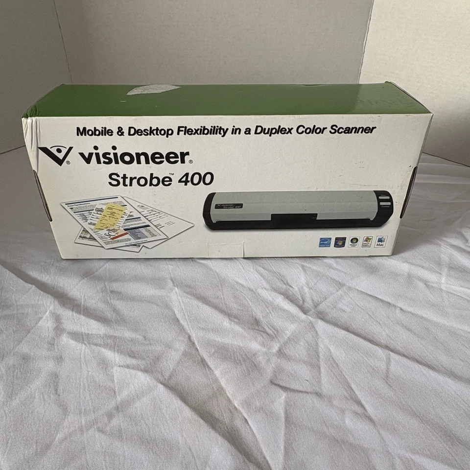 Visioneer Strobe 400 Electronic Portable Sheetfed Scanner New in box - Image 3 of 4