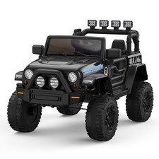Kids Electric Ride on Toy Truck Car w/Parent Remote Music Player LED Lights