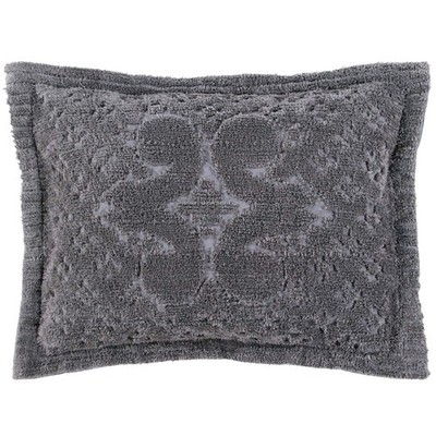 Better Trends Ashton Collection Chenille Sham Ultra-Soft 100% Cotton