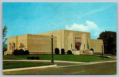 George C. Marshall Research Library Lexington VA Vintage Postcard