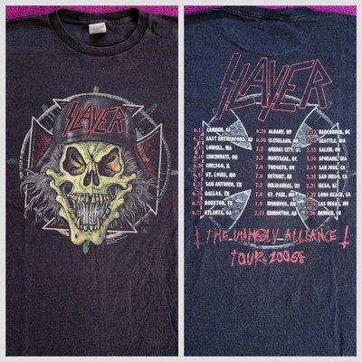 Slayer Slaytanic Tourshirt 2006 Unholy Alliance XL Original Tour Shirt Vintage