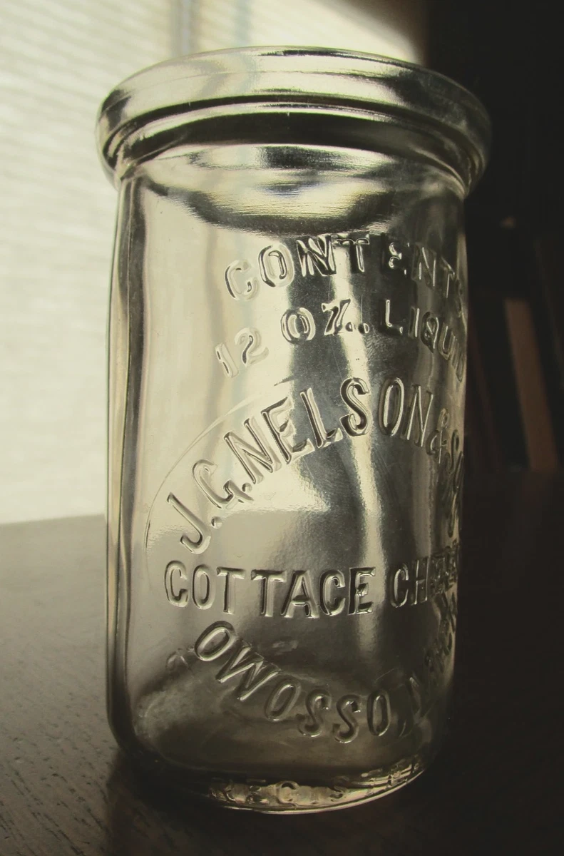 B&M Dairy アンティークガラス瓶 Dairy Mi In Collectible Milk Bottles (1900-Now) for sale | eBay