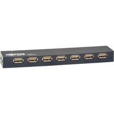 Tripp Lite by Eaton 7-Port USB 2.0 Mobile Hi-Speed Hub Notebook Laptop Bus Power