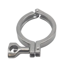2.5" Sanitary Tri Clamp, Stainless Steel 304, Single Pin Heavy Duty