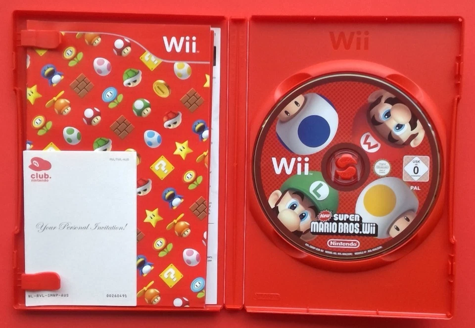 New Super Mario Bros Wii + Manual + GuideVery GoodTRACKING+FREE POST+OZ DISPATCH - image 4 of 4