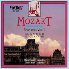 Wolfgang Amadeus Mozart Mozart: Symphonies - Volume 1 CD Album