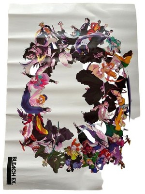 Bleach EX B2 Poster Original Farbillustration aus Kunstausstellung