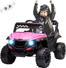 Kids Ride on Car Toys 12V Electric Powered with Remote Control LED Light Music