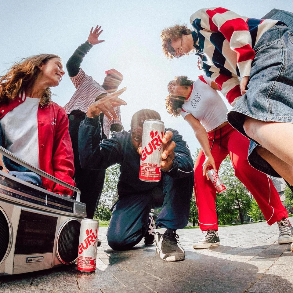 Bebida energética ligera orgánica - baja en calorías, sin gluten Foto 4 de 4