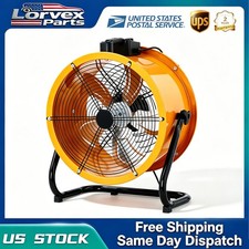 16" inch Barrel Fan 110V 192W High Velocity Heavy Floor Barrel Fan Mobile Fan