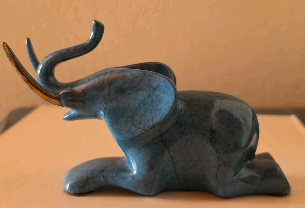 Loet Vanderveen ロート 水牛 牛 ブロンズ像 彫刻 置物 緑青 Loet