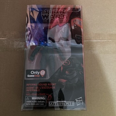 Hasbro (E2260) - Star Wars The Black Series Inferno Squad Agent 6  game stop