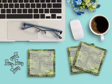 Sticky Notes 3 Pack 3"x3" 50ct Alligator Scales Reptile Theme Memo