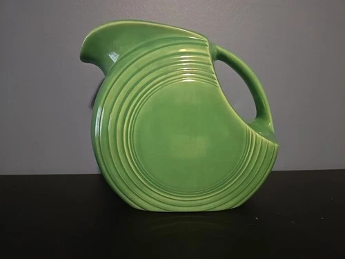 Fiesta Ware Sea Mist Green Large Disk Pitcher 67 oz Homer Laughlin Made in USA