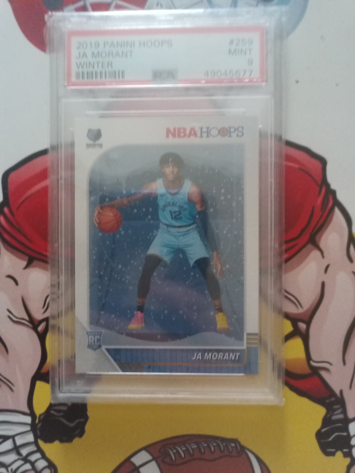 2019-20 Panini NBA Hoops - Ja Morant #259 Winter (RC)