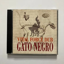 Gato Negro - Vital Force Dub CD 1995 Roots Reggae