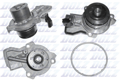 DOLZ Wasserpumpe Motorkühlung A254 für AUDI POLO A1 6C1 SEAT ST IBIZA SKODA 8XF