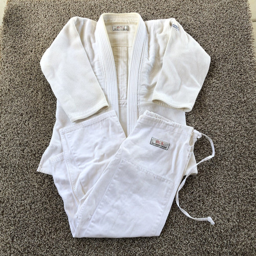 Howard Combat Kimono Jiu-Jitsu Gi Uniform Set Heavy Duty Cotton Top+Pants Size 5