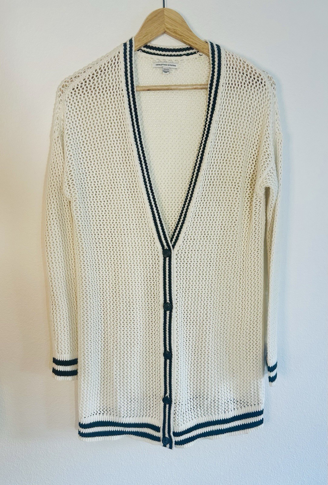 American Eagle Women’s Medium Button Cardigan Swe… - image 1