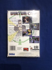 Virtua Cop (Sega Saturn) &ldquo;Tested&rdquo; Work Fine Disc Is Scratch