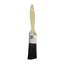 TOUGH GUY 10D445 Paint Brush,1",Flat Sash,Polyester,Firm 10D445