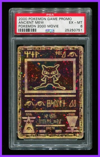 Ancient Mew - Pokemon 2000 -  Movie Promo - PSA 6 - Pokemon Card