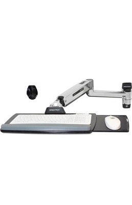 Ergotron 45-354-026 LX Sit-Stand Wall Mount Keyboard Arm [Keyboard Mount]