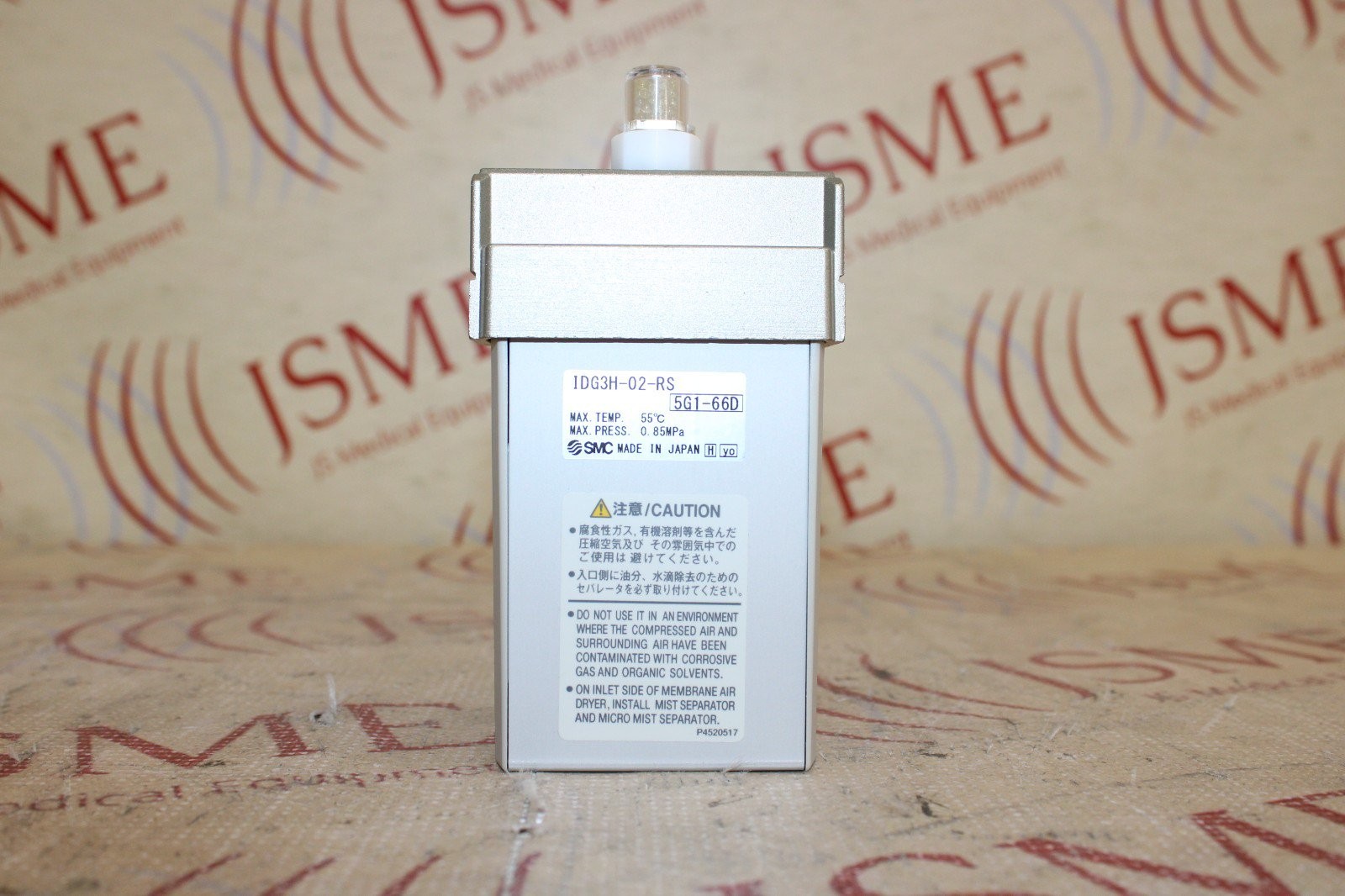 SMC Single-Unit Hollow Fiber Membrane Air Dryer Model IDG3H, MPN IDG3H-02-RS
