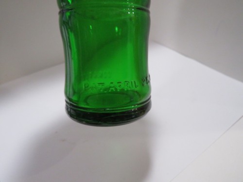 Bamboo Pale Ale Empty 6 oz Soda Bottle Rare Green Glass 1927 Patent Date - Picture 8 of 11