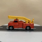 1977 Matchbox Lesney Superfast #13 Snorkel Fire Engine Truck Red w/Yellow Lift
