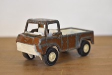 VTG Tootsie Toy Pick Up Truck Brown Metal 1969 Made In USA