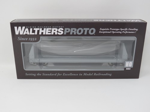 Walthers Proto HO 104600 gris sin decorar 50' Sieco madera pulpa flatcar flete | Zustand: New