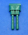 GI Joe Cobra Hammerhead TWIN MACHINE GUN original 1990 vehicle front green part
