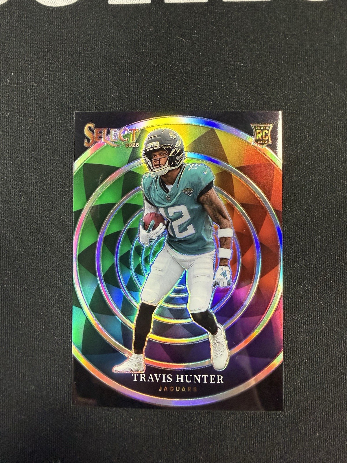 2025 Panini Select Travis Hunter Color Wheel Case Hit RC SSP