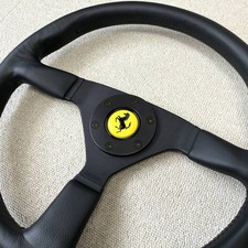 Like New Momo M-6 Steering Wheel Ferrari Horn 380mm 308328348355360430512 Like New Momo M-6 Steering Wheel Ferrari Horn 380mm 308328348355360430512
