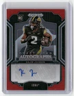 2025 Panini Prizm Draft Picks Football Red Kaleb Johnson #DPA-KJN