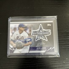 2021 Topps Update All-Star Game Manufactured Sleeve Patch Auto Jacob deGrom /10