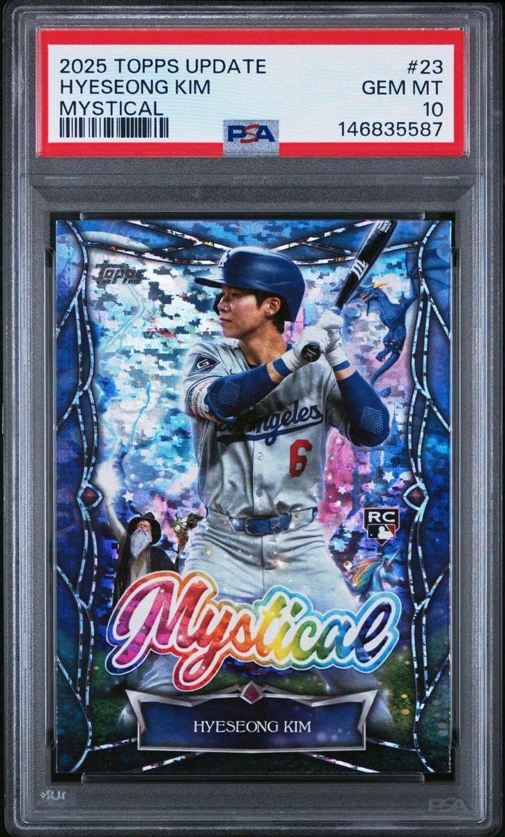 2025 Topps Update Series - Mystical Hyeseong Kim #MYS-23 (RC) for