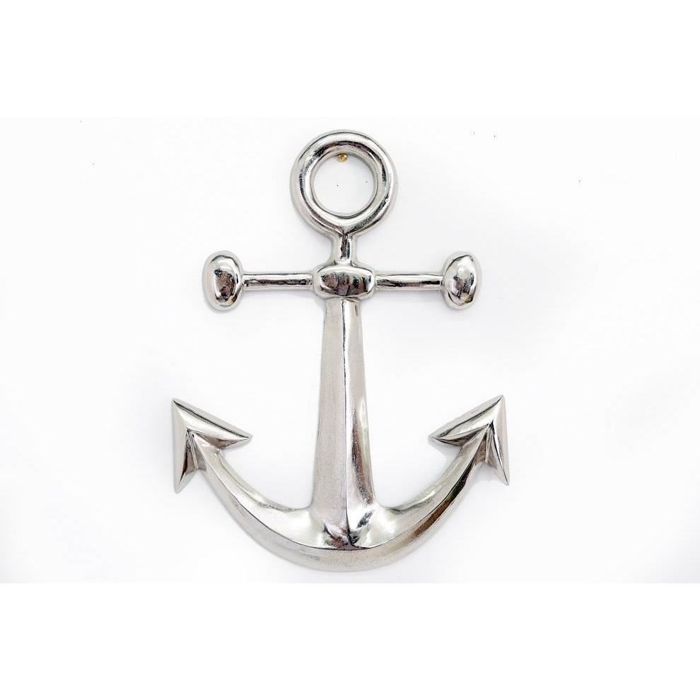 Home Decorative Silver Anchor Wall Decoration