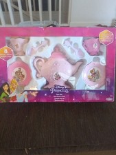 Disney Princess Pink Tea Set 8-Pieces Service for Two A2