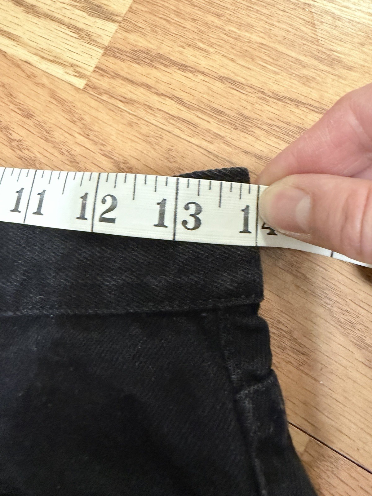 Calvin Klein Y2K Black Button Fly High Waisted Straight Leg Jeans Size 7 thumbnail 10