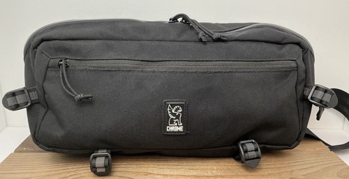 Chrome Industries Kadet 9L Black Ballistic Nylon Sling Bag