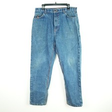 Berne Work Jeans Mens SZ 38/34 FR Fire Rated NFPA 2112 Utility Relaxed Baggy