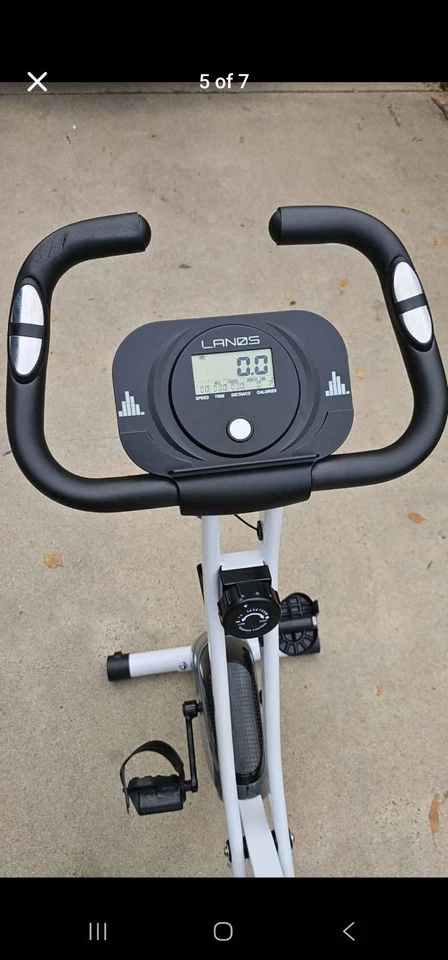 Indoor Folding Exercise Bike Stationary Bike Fitness Bike Workout Bike X-Bike - Image 3 of 3