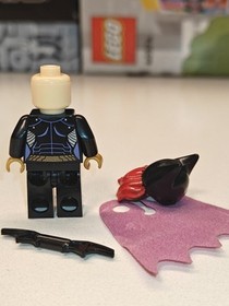 NEW DC Super Heroes: Batgirl Black Suit w Cape Custom Lego Minifigure 76013