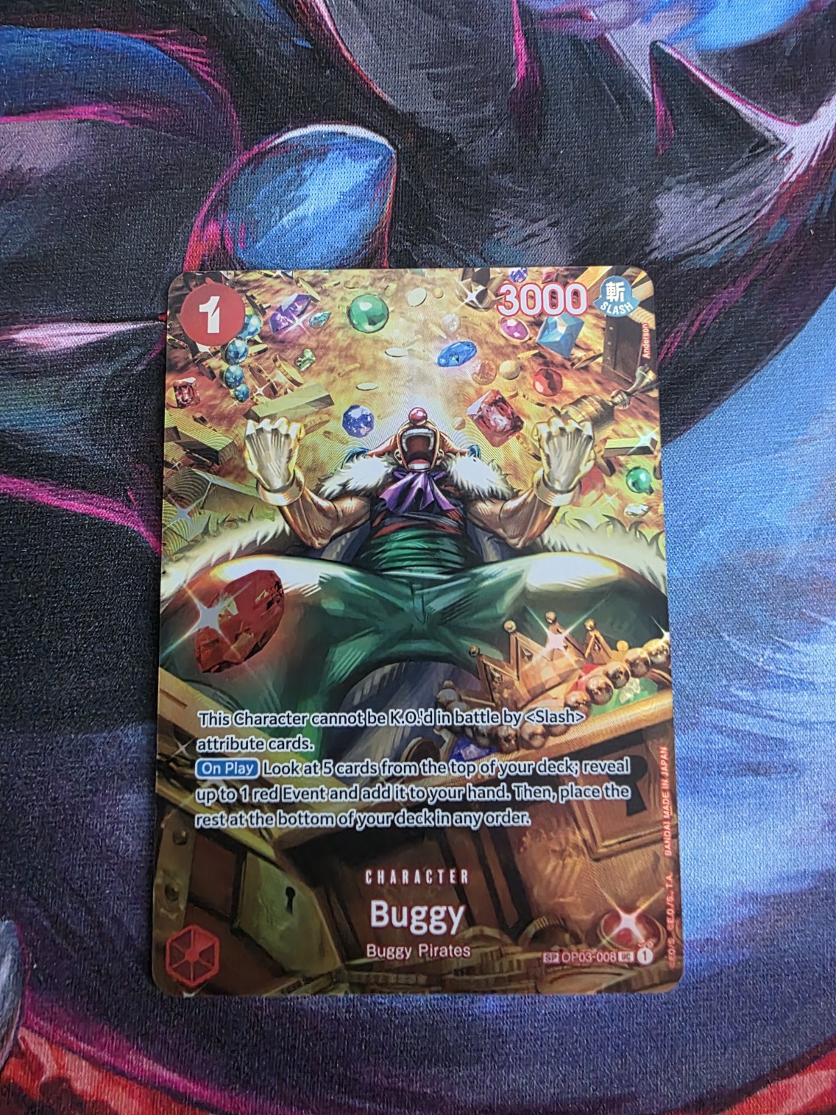 Buggy 2024 Wings of the Captain #OP03-008 Uncommon (SP) Price