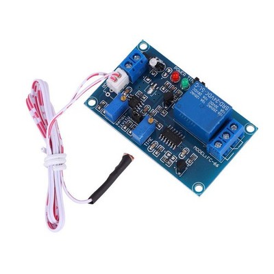 Photo Resistor Relay Module, DC 24V Light Sensor Light Detection Switch Insert...