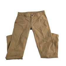 Mountain Hardwear Womens Tan Cargo Zip Pocket Hiking Pants Size 8/40
