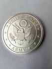 1 oz United States Armed Forces Army Silver Round  Because Of the Brave New