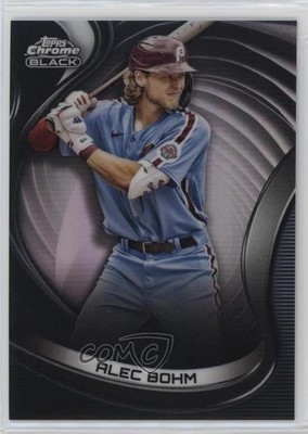 2022 Topps Chrome Black Refractor 116/199 Alec Bohm #76 uk2